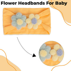 Baby Headband for Baby Hair Accessories for infant (Earthy Yellow)