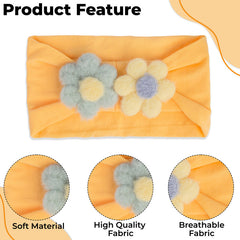 Baby Headband for Baby Hair Accessories for infant (Earthy Yellow)