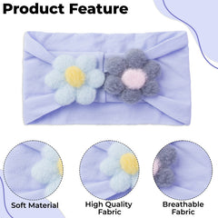 Baby Headband for Baby Hair Accessories for infant (Light Purple)