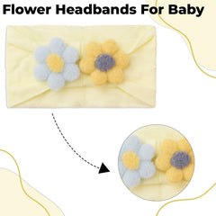 Baby Headband for Baby Hair Accessories for infant (Beige)
