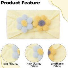 Baby Headband for Baby Hair Accessories for infant (Beige)