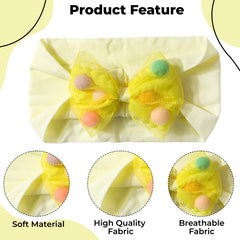 Baby Headband for Baby Hair Accessories for infant (Beige)