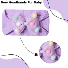 Baby Headband for Baby Hair Accessories for infant (Purple)