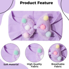Baby Headband for Baby Hair Accessories for infant (Purple)