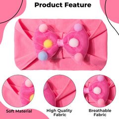Baby Headband for Baby Hair Accessories for infant (Rose Red)