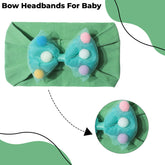 Baby Headband for Baby Hair Accessories for infant (Green)