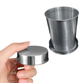 Foldable Drinking Cup for Baby (Silver)