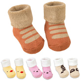 Baby Socks Soft and Anti-Slip Infant Socks (Set of 4)