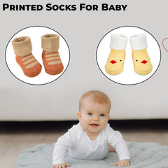 Baby Socks Soft and Anti-Slip Infant Socks (Set of 4)