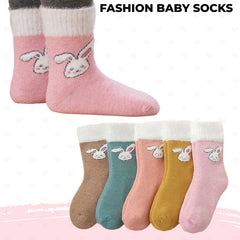 Baby Socks Soft and Anti-Slip Infant Socks (Pack of 5)