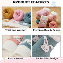 Baby Socks Soft and Anti-Slip Infant Socks (Pack of 5)