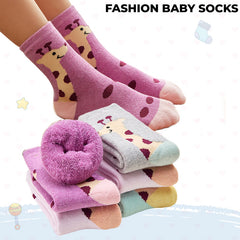 Baby Socks Soft and Anti-Slip Infant Socks (Pack of 5)