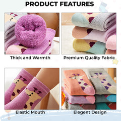 Baby Socks Soft and Anti-Slip Infant Socks (Pack of 5)