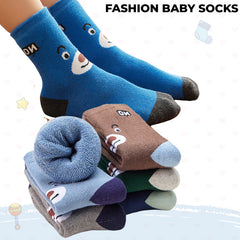Baby Socks Soft and Anti-Slip Infant Socks (Blue)