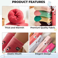 Baby Socks Soft and Anti-Slip Infant Socks (Pack of 5)