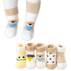 Baby Socks Soft and Anti-Slip Infant Socks (Cloud)