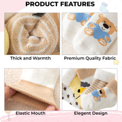 Baby Socks Soft and Anti-Slip Infant Socks (Cloud)