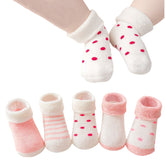 Baby Socks Soft and Anti-Slip Infant Socks (Pack of 5)