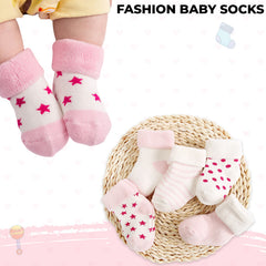 Baby Socks Soft and Anti-Slip Infant Socks (Pack of 5)