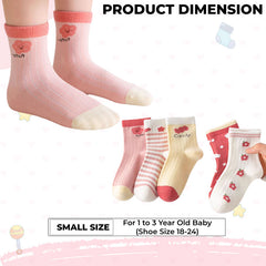 Baby Socks Soft and Anti-Slip Infant Socks (Pack of 5)
