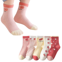 Baby Socks Soft and Anti-Slip Infant Socks (Sweet Flowers)