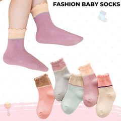 Baby Socks Soft and Anti-Slip Infant Socks (Pack of 5)