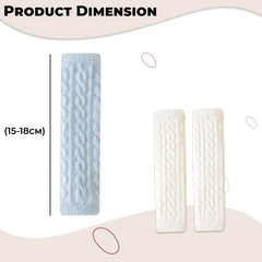 Baby Knee High Socks for Baby Soft Cotton Non-Slip and Stylish Designs (Set of 2)