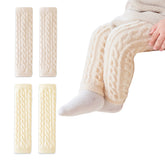 Baby Knee High Socks for Baby Soft Cotton Non-Slip and Stylish Designs (Set of 2)