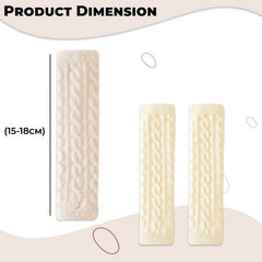 Baby Knee High Socks for Baby Soft Cotton Non-Slip and Stylish Designs (Set of 2)