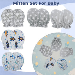 Baby Safety Hand Mittens (Pack of 5)