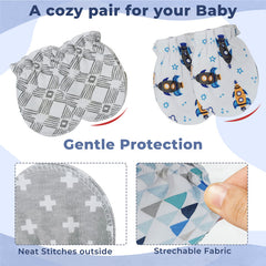 Baby Safety Hand Mittens (Pack of 5)