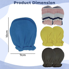 Baby Safety Hand Mittens (Pack of 5)