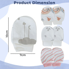 Baby Safety Hand Mittens (Pack of 5)