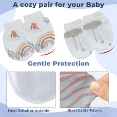 Baby Safety Hand Mittens (Pack of 5)