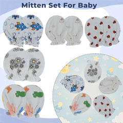Baby Safety Hand Mittens (Pack of 5)