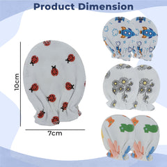 Baby Safety Hand Mittens (Pack of 5)