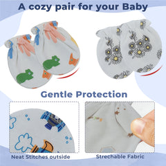 Baby Safety Hand Mittens (Pack of 5)
