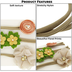 Baby Headband for Baby Hair Accessories for infant (Combo Set of 3)