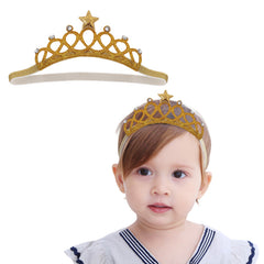 Baby Headband for Baby Hair Accessories for infant (Golden)