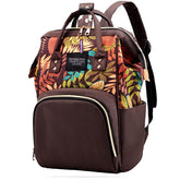 Mother Backpack for Baby Feeding and Nursing (Leaf Brown)