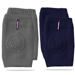 Baby Crawling Anti-Slip Knee pads (Grey)