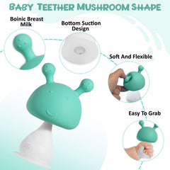 BPA Free Silicone Teething Toy for Baby (0)