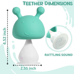 BPA Free Silicone Teething Toy for Baby (0)