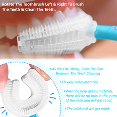 BPA Free Silicone Teething Toy for Baby (Large Pink)