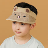 BEMBIKA Baby Cotton Cap with Safety and Comfort Baby Turban-(Squinting Rabbit – Khaki)