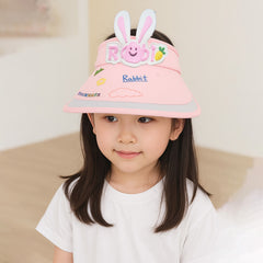 BEMBIKA Baby Cotton Cap with Safety and Comfort Baby Turban-(Rainbow Rabbit – Pink)