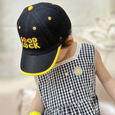 BEMBIKA Baby Cotton Cap with Safety and Comfort Baby Turban-(Smiley Face – Black)