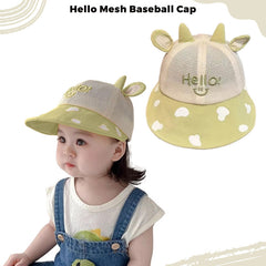 BEMBIKA Baby Cotton Cap with Safety and Comfort Baby Turban-(Baseball Cap – Green)