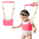 Bembika Walker Supporter Belt for Toddler – Baby Walking Harness Adjustable Toddler Infant Safety Harness Baby Walker Assistant Belt Kids Walker Helper-(Pink)
