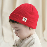 BEMBIKA Baby Cotton Cap with Safety and Comfort Baby Turban-(Bright Red)
